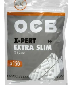 OCB X-Pert Extra Slim Zigarettenfilter 1 Beutel mit 150 Stück
