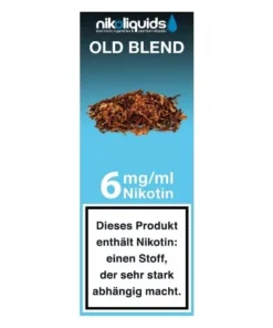E-Liquid NIKOLIQUIDS Old Blend 6 mg