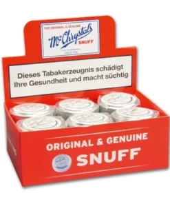 Mc Chrystal’s Snuff Original & Genuine Schnupftabak 3,5 Gramm