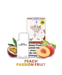 La Fume Cuatro Pod – Peach Passion Fruit