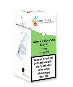 E-Liquid HAPPY Maxx Tobacco Blend 6mg