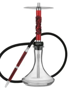 Geometry Hookah Little Bro Dragon Red