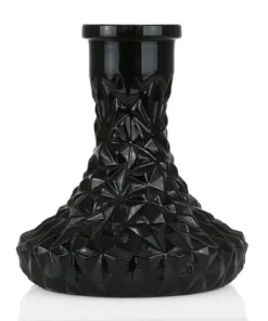 Vessel Glass Crystal Bowl Mini Black