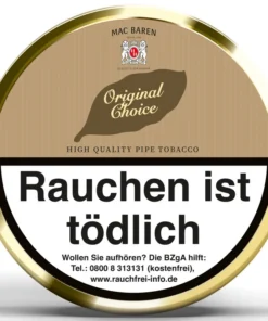 Pfeifentabak Mac Baren Original Choice 100 Gramm