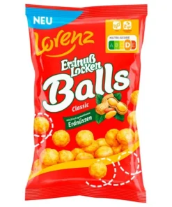 Lorenz Erdnuss Locken Balls (12x130g)