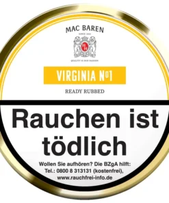 Pfeifentabak Mac Baren Virginia No.1 100 Gramm