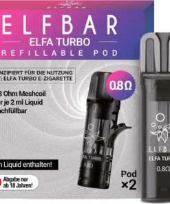 ELFA Turbo 0.8 Ohm – Pods