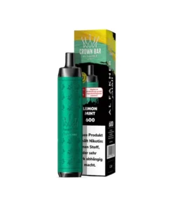 Al Fakher Crown Bar – Lemon Mint – 600 Züge