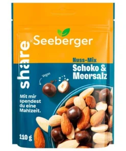 Seeberger Nuss-Mix Schoko & Meersalz (13x110g)