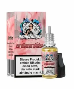 Dampfdidas – Erdbeerdidas – Nikotinsalz Liquid 10 ml.