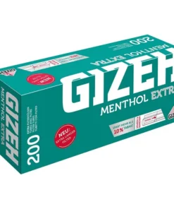 1.000 Stück GIZEH Menthol Extra Hülsen