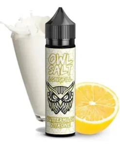 OWL Salt – Buttermilch Zitrone 10 ml – 60ml Flasche Aroma