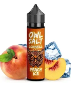 OWL Salt – Peach Ice 10 ml – 60ml Flasche Aroma