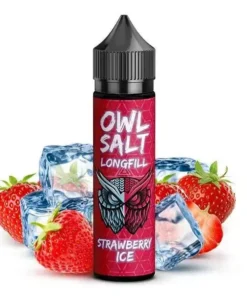 OWL Salt – Strawberry Ice 10 ml – 60ml Flasche Aroma