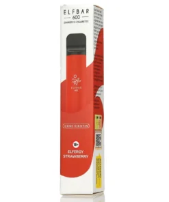 Elf Bar 600 Elfergy Strwbrry Aroma Einweg E-Shisha Nikotinfrei