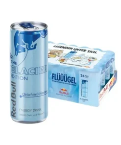 Red Bull Energy Drink Gletschereis – Himbeere (24×0,25L inkl. Pfand)