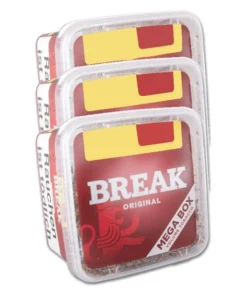 3 x BREAK Zigarettentabak Original à 135 Gramm