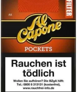 Al Capone Pockets Flame Sweet Cognac Zigarillos AP (18 Stück)