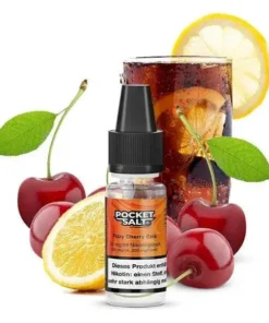 POCKET SALT Fizzy Cherry Cola Nikotinsalz Liquid 10 ml. – 20 mg.