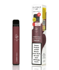 Elf Bar 600 Cherry Cola Aroma Einweg E-Shisha 20mg Nikotin