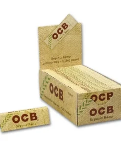 5 Heftchen à 50 Blättchen Zigarettenpapier OCB Organic Hemp