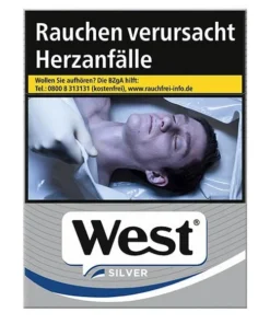 WEST Zigaretten Silver Automatenpackung (10×23)