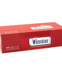 200 Stück Winston King Size Zigarettenhülsen