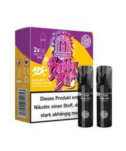 187 Strassenbande – Prefilled Pods (MatchBar) – 2 Stück – Babba Bum – Maxwell Edition – 20mg/ml