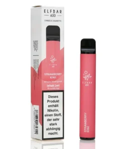 Elf Bar 600 Strawberry Kiwi Aroma Einweg E-Shisha 20mg Nikotin