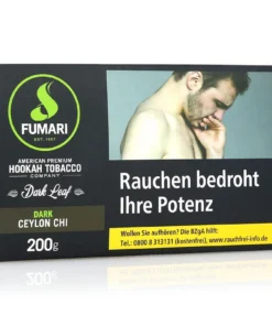 Fumari Dark Ceylon Chi Shisha Tabak 200g