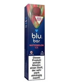 E-Zigarette BLU BAR 1000 Einweg Watermelon Ice 18 mg