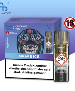 RandM Tornado Pods – Grape Ice