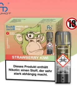 RandM Tornado Pods – Strawberry Kiwi