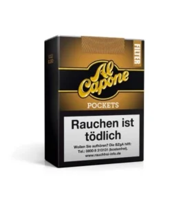 Al Capone Pockets Gold Filter 18 Zigarillos