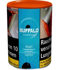 Zigarettentabak Buffalo Dose Volumentabak Blue 75 Gramm