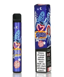 187 Straßenbande – 040 Hamburg – Einweg E-Shisha – 600 Züge – Nikotin 20mg/ml