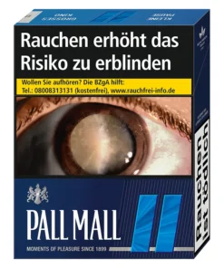 Pall Mall Zigaretten Blue XXL (12×22)