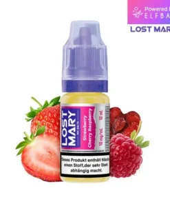 Elfbar Lost Mary Nicsalts – Strawberry Cherry Raspberry (10ml)