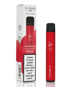 Elf Bar 600 Watermelon Aroma Einweg E-Shisha 20mg Nikotin