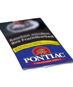 POUCH Zigarettentabak Pontiac Halfzware Shag 30 Gramm