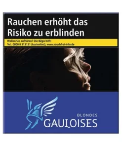 Gauloises Zigaretten Blondes blau (8×28)