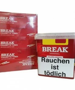 1 x Eimer BREAK Red 195 Gramm & 1000 Break Hülsen