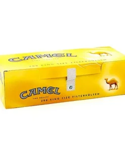 200 Stück Camel King Size Zigarettenhülsen