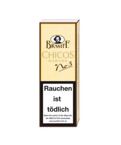 Braniff No.3 Chicos Maduro 10 Zigarillos