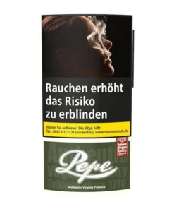 POUCH PEPE Zigarettentabak Dark Green 30 Gramm