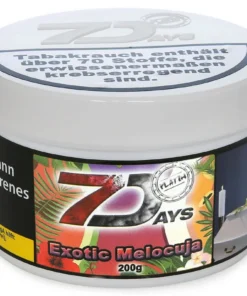 7Days Platin Exotic Melocuja Shisha Tabak 200g