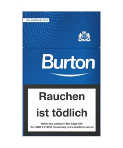 Burton Blue Naturdeckblatt Filterzigarillos (10×17)