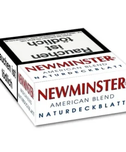 Newminster American Blend Naturdeckblatt Filterzigarillos (8×23)