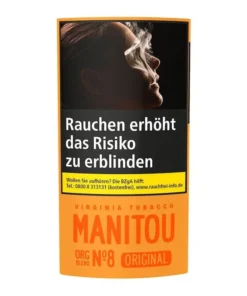 Orange Manitou Zigarettentabak Org Blend No.8 30 Gramm (POUCH)