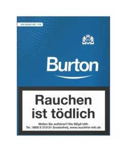 Burton Blue Naturdeckblatt Filterzigarillos (8×25)